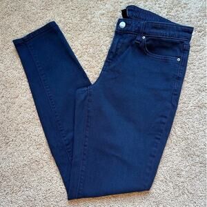 Gap Premium Cotton Stretch High Waisted Denim Super Skinny Jeans Blue Women's 8
